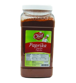 Paprika Spices in Plastic Tubs "Royal Chef" packed
